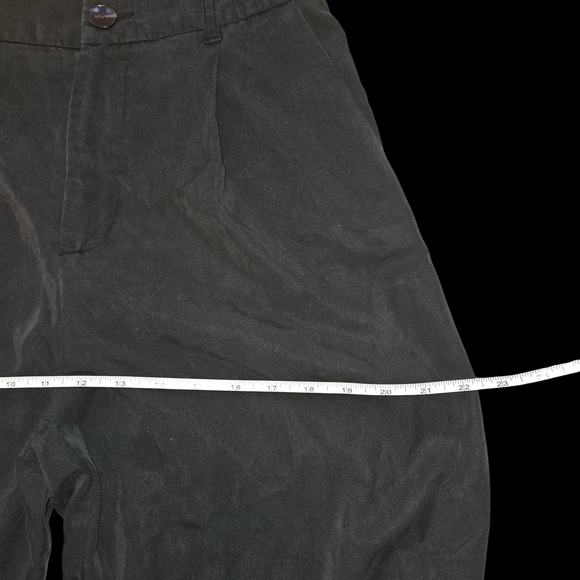 Zara Women's Black Wide Leg Pants - Picture 6 of 7